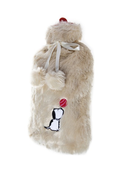 Biggdesign Dogs Peluş Sıcak Su Torbası Bej