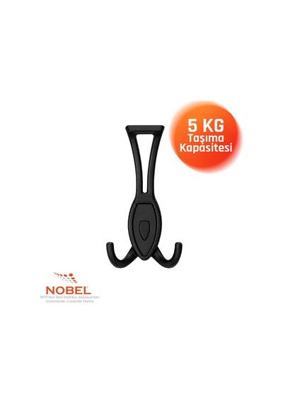 Zepli N Portmanto Askısı, Metal Vestiyer Askısı, Matsiyah, Duvar Ve Dolap Askılığı 5'li Set Vidalı Matsi Yah