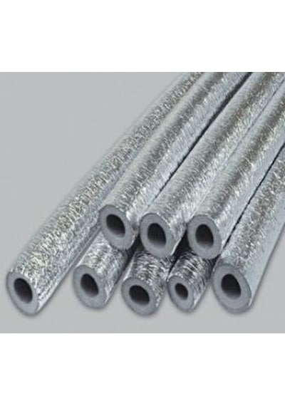 Ygt Ambalaj 2 Metre 22/10 Mm Alüminyum Folyolu İzole Boru Kılıfı