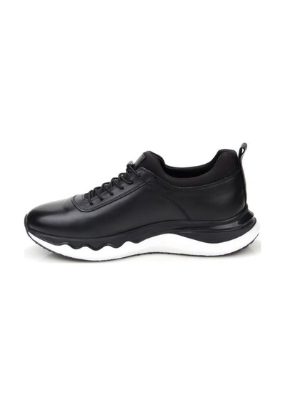 Forelli Pisagor Ps-1700 Hakiki Deri Erkek Sneakers & Spor Ayakkabı Siyah - Beyaz