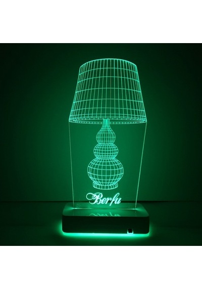 Sevgiliye Hediye 3D Led Masa Lambası