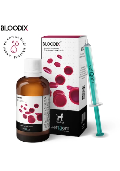 Vetqom Bloodix Köpek Anemi Ve Kan Sağlığı 90 Ml.