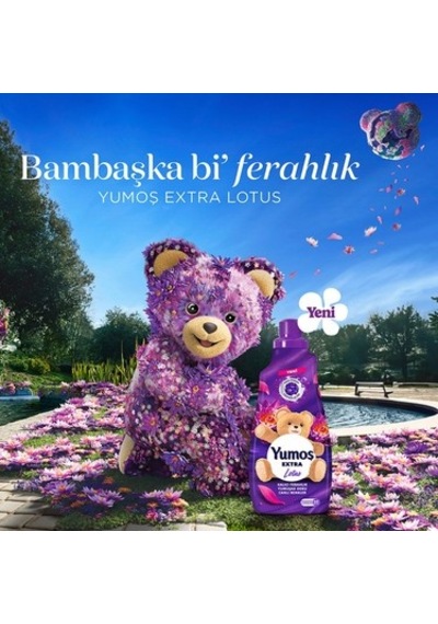 1440 Ml Lotus Aromalı Extra Yumuşatıcı İle 60 Yıkama 100'lü Set