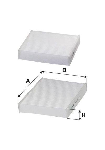 K1179-2x - K8011 - Kabin Hava Filtresi - Filtron