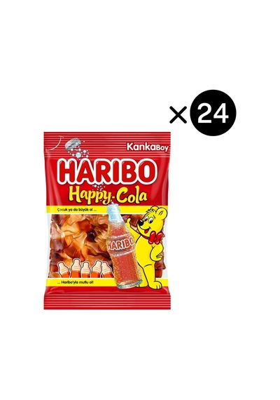 Haribo Happy Cola 80gr X24