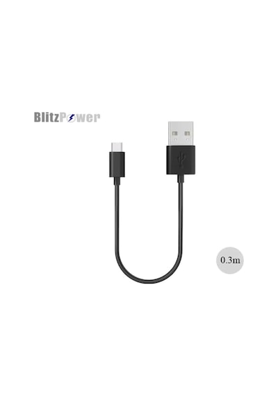 Kısa Usb Type-c Data Kablosu 0,3 Metre