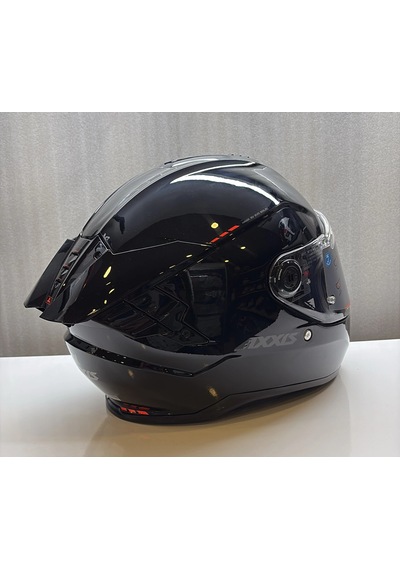 Axxıs Kask Hawk Evo Sv Solıd A1 Parlak Siyah