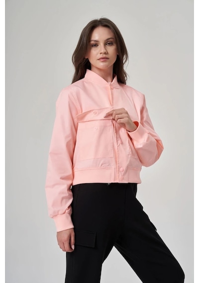 Exuma Kadın Ceket-1521158 Pembe Pembe