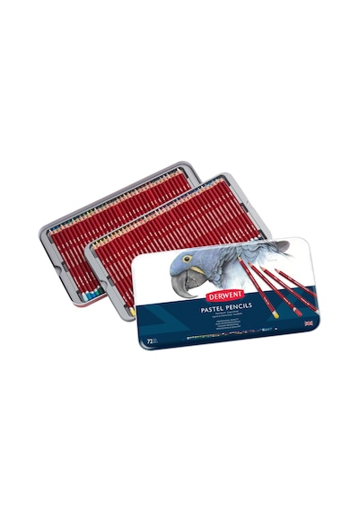 Derwent Pastel Pencil 72'Li Teneke Kutu Pastel Kalem