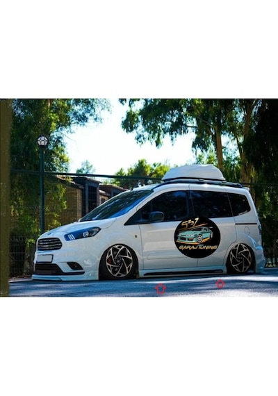 Ford Courier Rieger Marşpiyel Takımı 2013-2022 Fiberglass Boyasız