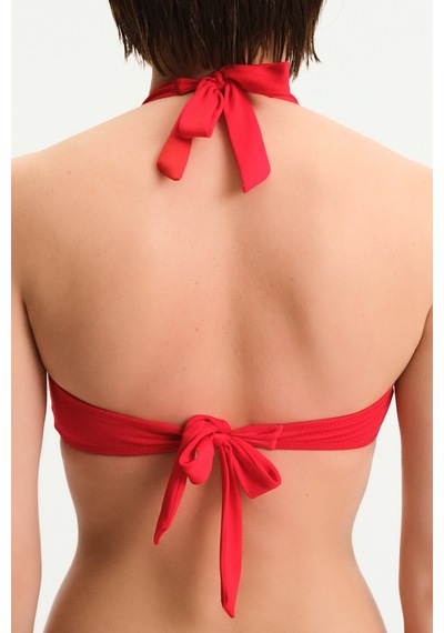Penti Kırmızı New Üçgen Twist Bikini Üstü