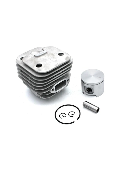 Kmtmak Husqvarna 61 Motorlu Testere Silindir Piston Set Nikasil Kaplama 48mm (ALP PİSTONLU) Kesim Motoru Gömlek Piston