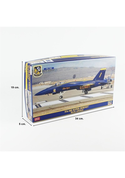 Hasegawa 2467 1/72 Ölçek, F/a-18e Super Hornet Blue Angels , Limited Edition , Savaş Uçağı Plastik Model Kiti-57106