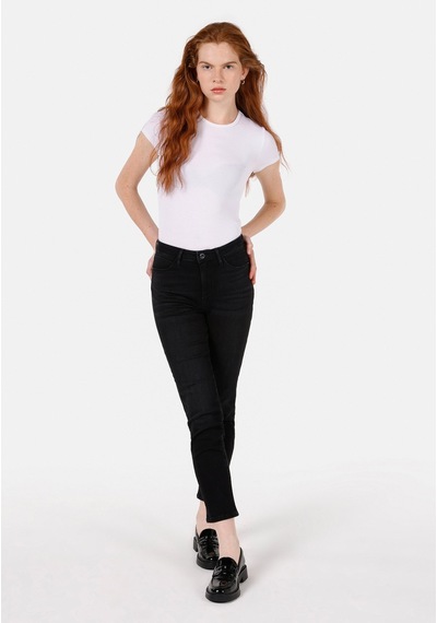 Colins Slim Fit Kadın Siyah Jean Pantolon Cl1071414 Q1.v1 Dn43830 Denim