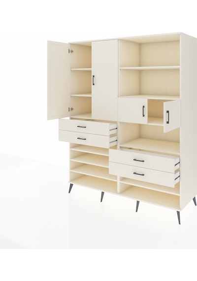Kronos Gardrop 11 Raflı 4 Çekmeceli 4 Kapaklı 176x59x221 Aytaşı-aytaşı Aytaşı Kronos Gardrop 11 Raflı 4 Çekmeceli 4 Kapaklı 176x59x221 Aytaşı-aytaşı Aytaşı