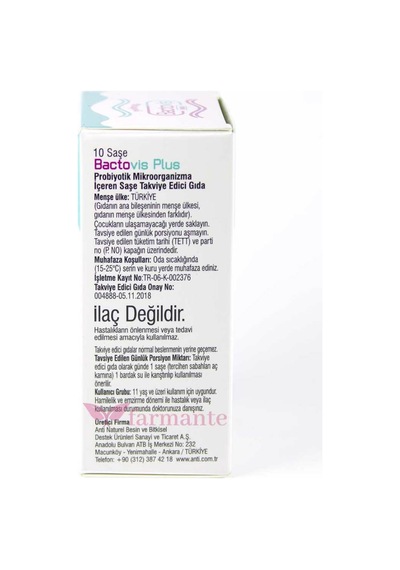Bactovis Plus 10 Saşe