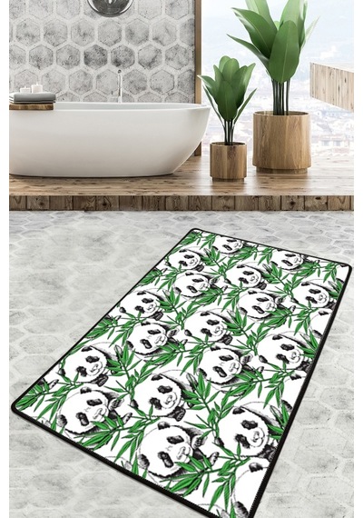 Green Panda Banyo Halısı Djt 70X120 Cm