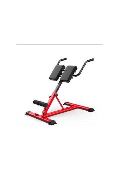Clifton Hyperextension Ters Mekik Aleti Alpin Iron G-12 Hiperekstansiyon Tezgahı Kırmızı Tek Ebat
