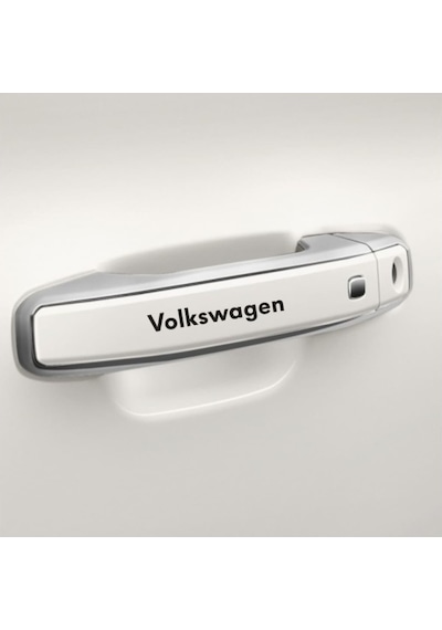 Volkwagen 2 Araba Kapı Kolu Araç Sticker Yapıştırma 8Ad