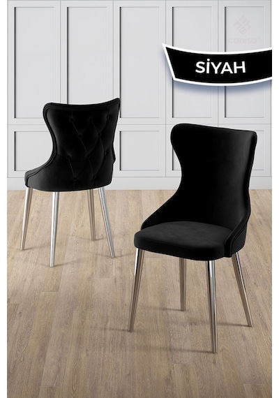 Canisa Galya Serisi Lak Panel 90x168 Sabit Sonata Mutfak Masa Takımı 6 Siyah Sandalye Sonata Masa Siyah Sandalye Canisa Galya Serisi Lak Panel 90x168 Sabit Sonata Mutfak Masa Takımı 6 Siyah Sandalye Sonata Masa Siyah Sandalye