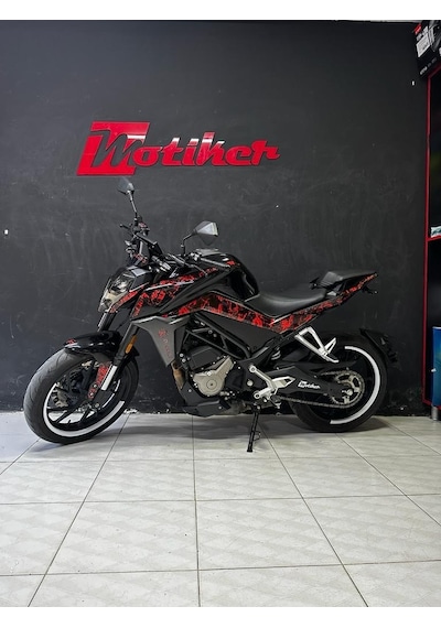 Cfmoto 250nk "full Fırtına" Motosıklet Parçalı Stıcker Etıket Modelı