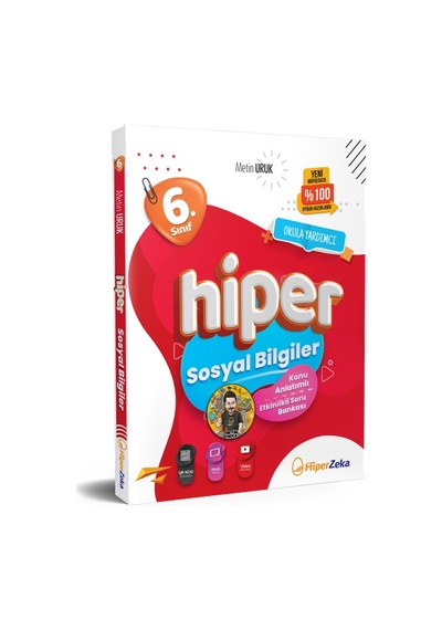 2027 6. Sınıf Hiper Sosyal Bilgiler Konu Anlatımlı & Soru Bankası |Metin Uruk