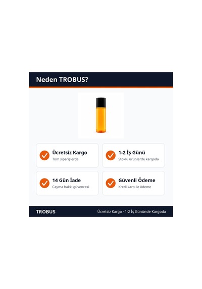 Trobus Oto Cam Suyu Şampuanı Konsantre Leke Bırakmayan Araç 40 Ml