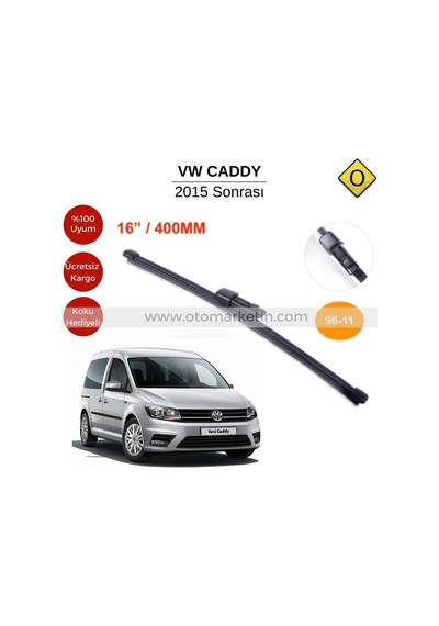 Vw Caddy Arka Silecek 2015 Sonrası Mtm96-11