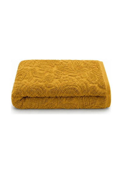 Büyük Banyo Havlusu 90x150 Cm Ivy Collection 650 Gr Hardal