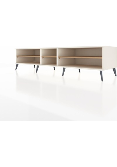 Kronos Tv Ünitesi 3 Raflı 220x59x51 Aytaşı-aytaşı/çam Aytası/atlas Çam - Aytası