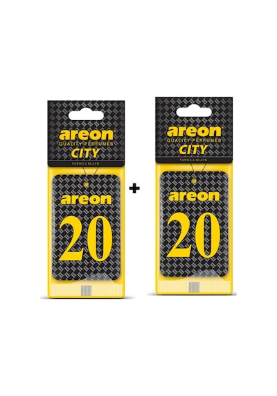 Areon City Vanilla Black 20 Oto Araç Kokusu 1 Takım