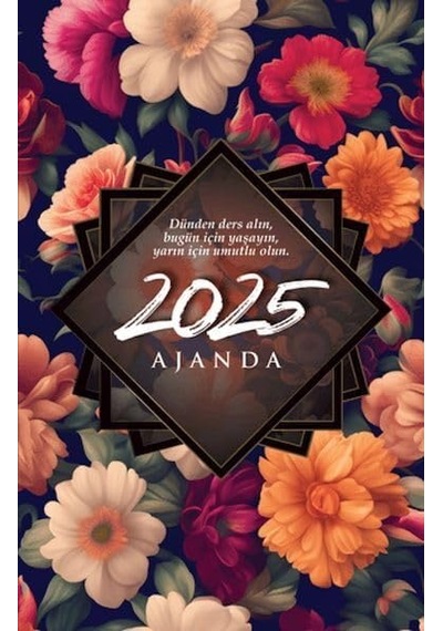 2025 Ajanda - Günbatımı Çok Renkli