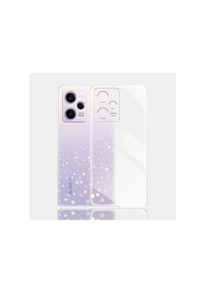 Xiaomi Redmi Note 12 5g Kılıf Lüx Şeffaf Silikon -