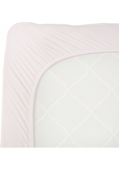 Karaca Home Açık Pembe Penye Çift Kişilik Fitted Çarşaf