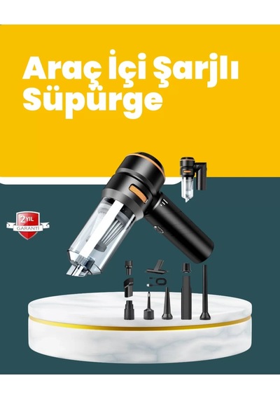 Home Araç İçi Derinlemesine Temizlik İçin Kompakt Ve Ergonomik El Süpürgesi