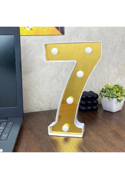 Büyük Boy Led Işıklı 3d Rakam Sayı Doğum Günü Kutlama Organizasyon Işıklı Sayı-370 Yeşil