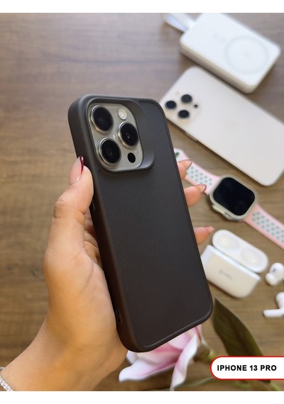 Apple iPhone 13 Pro Uyumlu Kamera Korumalı Darbeye Dayanıklı Renk Atmayan Keep Silikon Kılıf Siyah
