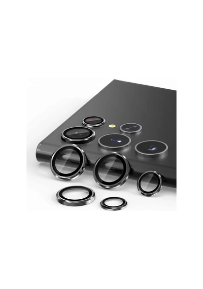 Kilifone - Samsung Uyumlu Galaxy S23 Fe - Kamera Lens Koruyucu Cam Filmi - Mor