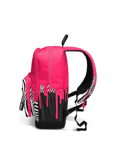 Coral High Pembe Siyah Beyaz Desenli Okul Sırt Çantası 23678 Pembe - Beyaz
