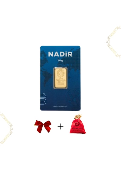 Nadir 1 Adet 10 Gr 24 Ayar Altın 995
