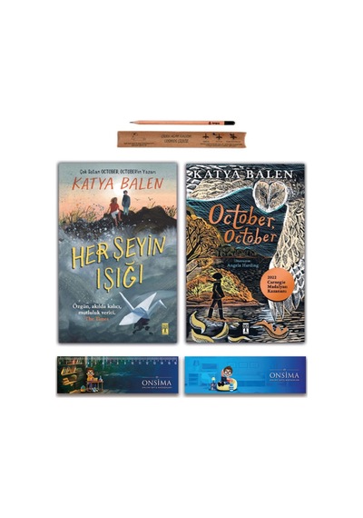 Genç Timaş Her Şeyin Işığı - October October Set 2 Kitap - Katya Balen