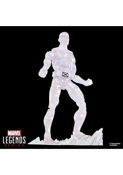 Legends Serisi Gizli Savaşlar Buz Adam, X-men Retro Çizgi Roman Koleksiyonluk 15 Cm Kalkanlı Aksiyon Figürü