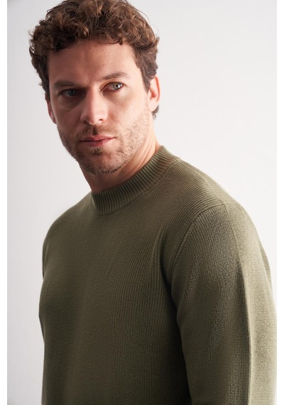 İmza Açık Yeşil Yarım Balıkçı Yaka Uzun Kol Cepsiz Comfort Fit Casual Pamuklu Triko Kazak 1012255203 Açık Yeşil İmza Açık Yeşil Yarım Balıkçı Yaka Uzun Kol Cepsiz Comfort Fit Casual Pamuklu Triko Kazak 1012255203 Açık Yeşil