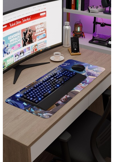 Gorou Genshin Impact Anime Oyuncu V1 - 70x30 Xl Gaming Mouse Pad Fare Altlığı