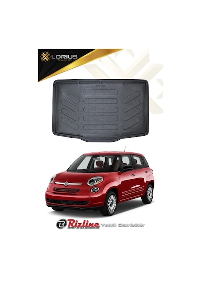 Rizline Fiat 500L 2012 Sonrası 3D Alt Bagaj Havuzu