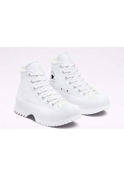 Converse Chuck Taylor All Star Lugged 2.0 Leather Unisex Sneaker-beyaz Beyaz