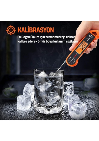 ThermoPro TP19H Su Geçirmez Katlanabilir Gıda Termometresi - T07597