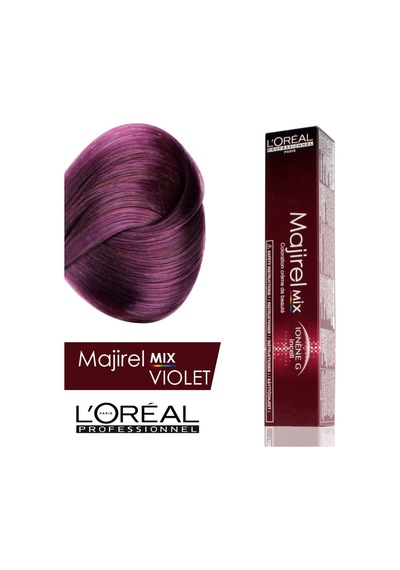 Loreal Majirel Mix Saç Boyası Mor / Violet Oksidanı Ile Birlikte