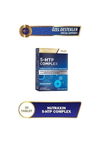 Nutraxın 5-htp Complex 30 Tab. 4911 6'li Paket