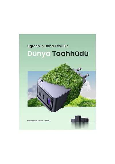 Ugreen Nexode Pro 65w Şarj Cihazı + 100w Kablo
